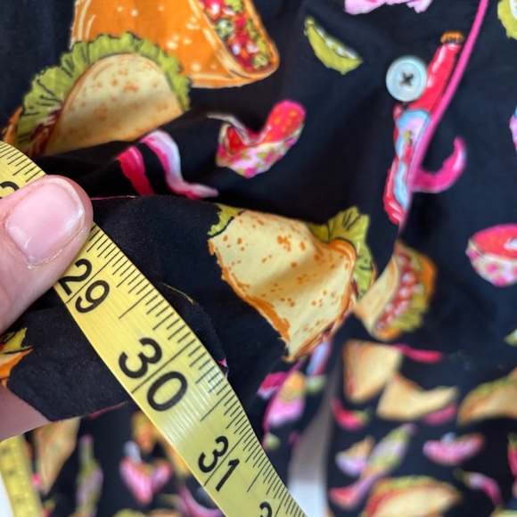 Printfresh Guac On Long Pajama Set Size L - Picture 14 of 16